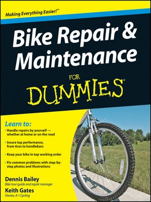 cover image of Bike Repair & Maintenance For Dummies&#174;